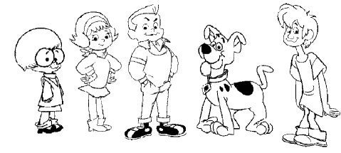  Coloring Sheets on Pup Named Scooby Doo  Was Ofcourse Part Of The  Make Popular